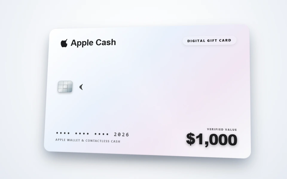 Apple Pay Digital Gift Card